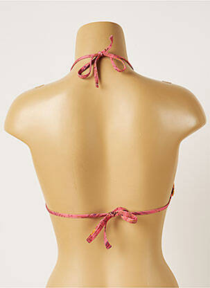 Haut de maillot de bain stretch haut soutien-gorge avec mousse de rembourrage amovible rose BANANA MOON femme