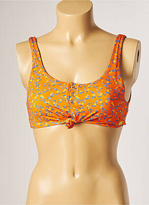 Haut de maillot de bain stretch brassieres orange BANANA MOON femme