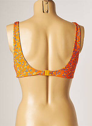 Haut de maillot de bain stretch brassieres orange BANANA MOON femme