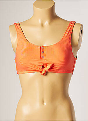 Haut de maillot de bain stretch brassieres orange BANANA MOON femme