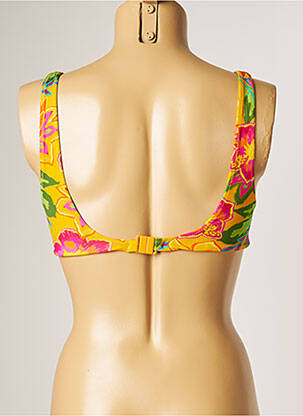 Haut de maillot de bain stretch brassieres jaune BANANA MOON femme