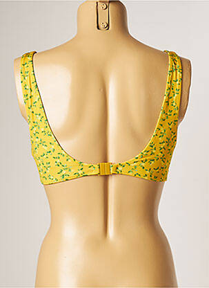 Haut de maillot de bain stretch brassieres jaune BANANA MOON femme