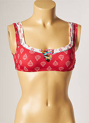Haut de maillot de bain stretch brassieres rouge BANANA MOON femme