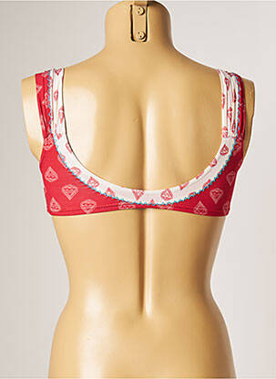 Haut de maillot de bain stretch brassieres rouge BANANA MOON femme
