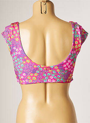 Haut de maillot de bain stretch violet BANANA MOON femme