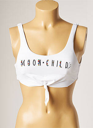 Haut de maillot de bain stretch brassieres blanc BANANA MOON femme
