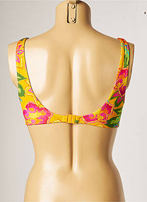 Haut de maillot de bain stretch brassieres jaune BANANA MOON femme