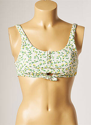 Haut de maillot de bain stretch brassieres jaune BANANA MOON femme