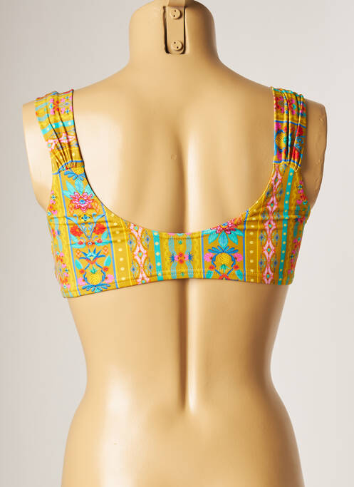 Haut de maillot de bain jaune BANANA MOON pour femme