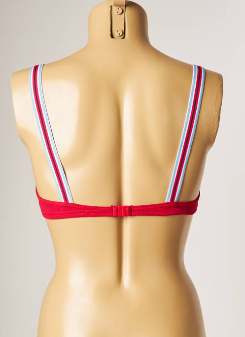 Haut de maillot de bain rouge BANANA MOON pour femme