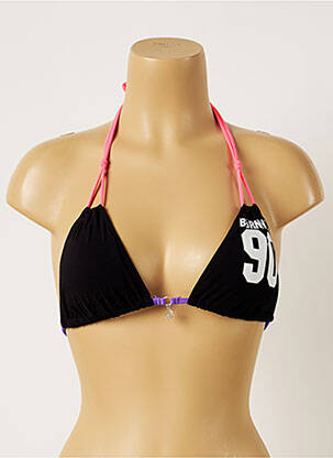 Haut de maillot de bain stretch haut triangles noir BANANA MOON femme