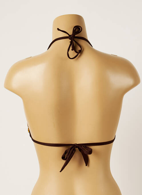 Haut de maillot de bain marron BANANA MOON pour femme