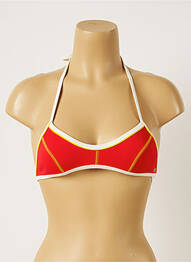 Haut de maillot de bain rouge BANANA MOON femme