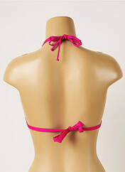 Haut de maillot de bain rose BANANA MOON pour femme seconde vue