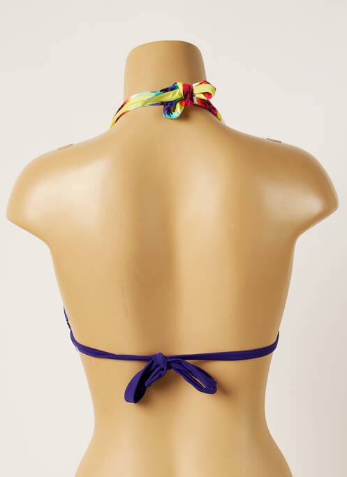 Haut de maillot de bain bleu BANANA MOON femme