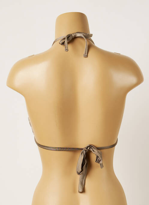 Haut de maillot de bain marron BANANA MOON pour femme