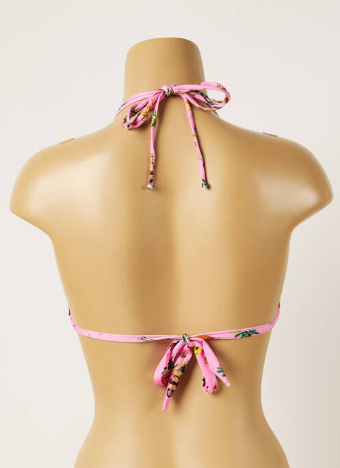 Haut de maillot de bain rose BANANA MOON pour femme