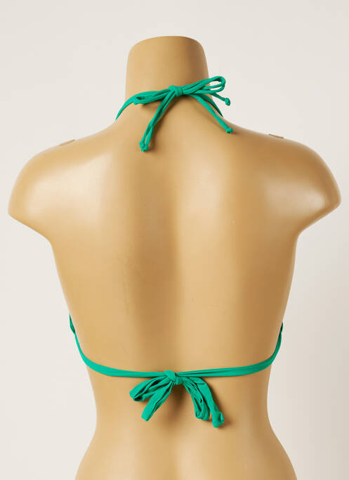 Haut de maillot de bain vert BANANA MOON pour femme