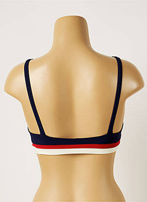 Haut de maillot de bain stretch bleu BANANA MOON femme