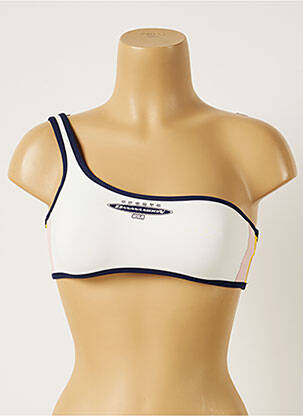 Haut de maillot de bain stretch blanc BANANA MOON femme
