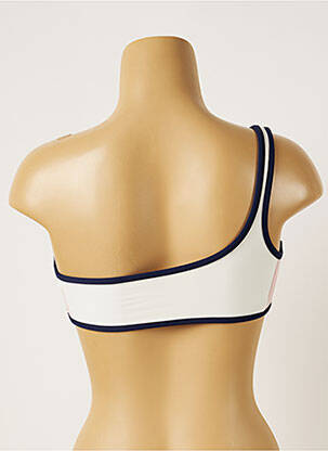 Haut de maillot de bain stretch blanc BANANA MOON femme