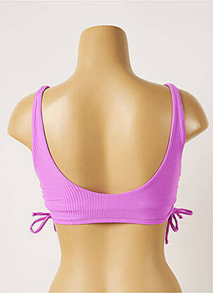Haut de maillot de bain stretch violet BANANA MOON femme