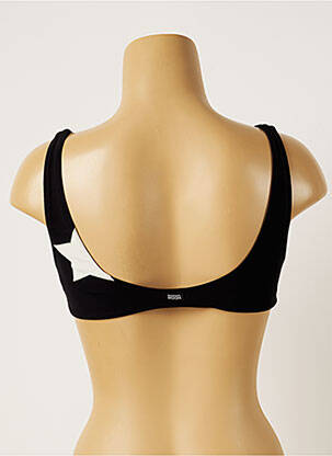 Haut de maillot de bain stretch haut soutien-gorge moulé noir BANANA MOON femme