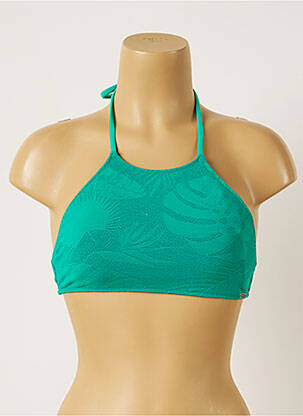 Haut de maillot de bain stretch vert BANANA MOON femme