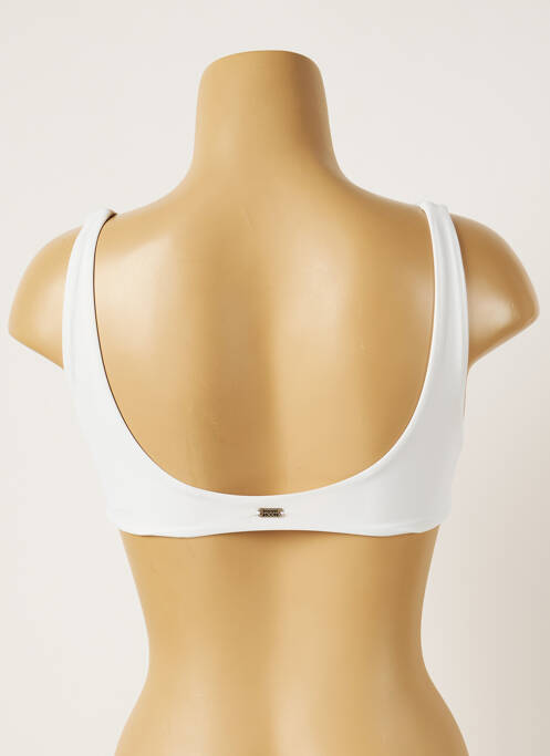 Haut de maillot de bain blanc BANANA MOON pour femme