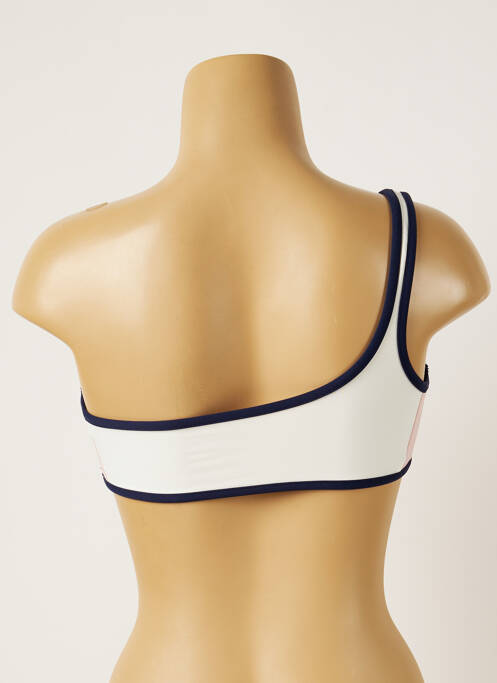 Haut de maillot de bain blanc BANANA MOON pour femme