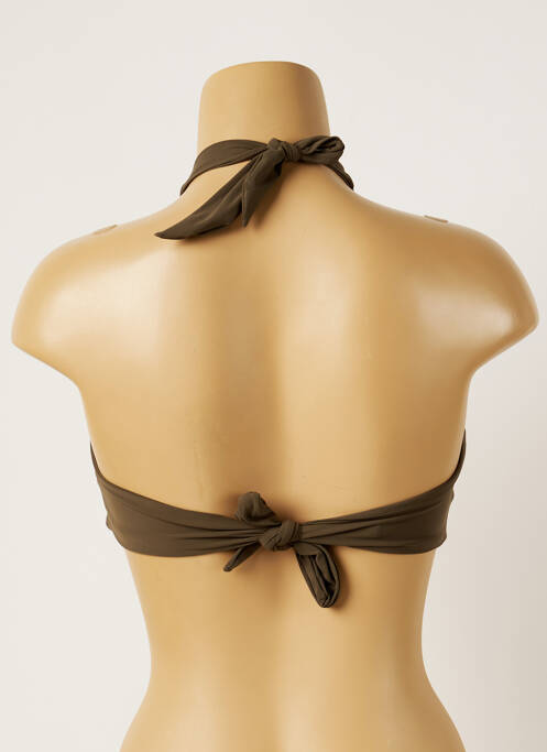 Haut de maillot de bain vert BANANA MOON pour femme