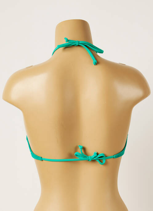 Haut de maillot de bain vert BANANA MOON pour femme
