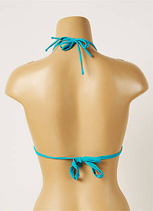 Haut de maillot de bain stretch haut soutien-gorge avec mousse de rembourrage amovible bleu BANANA MOON femme