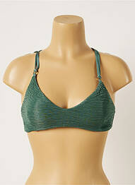 Haut de maillot de bain stretch brassieres vert BANANA MOON femme