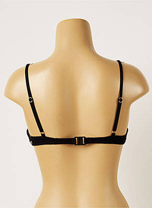 Haut de maillot de bain stretch haut soutien-gorge avec mousse de rembourrage amovible noir BANANA MOON femme