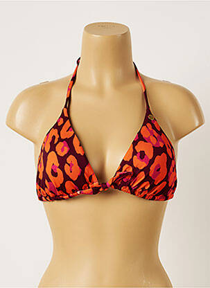 Haut de maillot de bain stretch haut soutien-gorge avec mousse de rembourrage amovible violet BANANA MOON femme