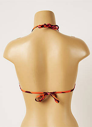 Haut de maillot de bain stretch haut soutien-gorge avec mousse de rembourrage amovible violet BANANA MOON femme