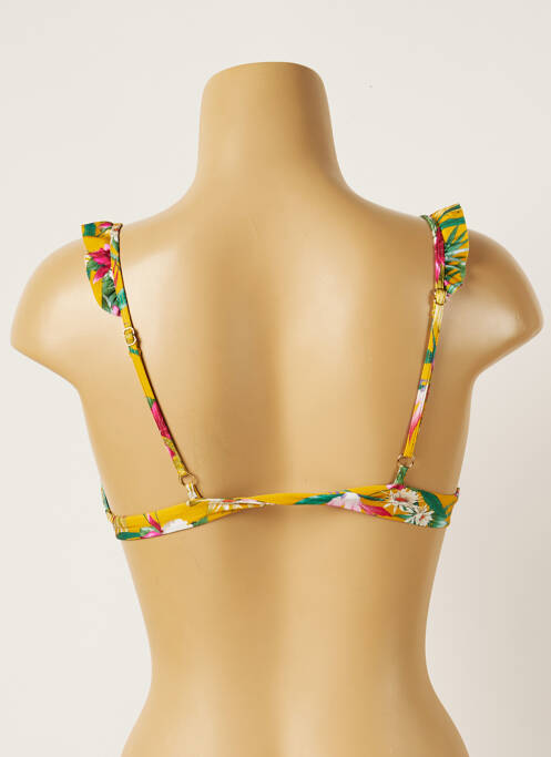 Haut de maillot de bain jaune BANANA MOON pour femme