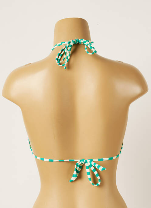 Haut de maillot de bain vert BANANA MOON pour femme