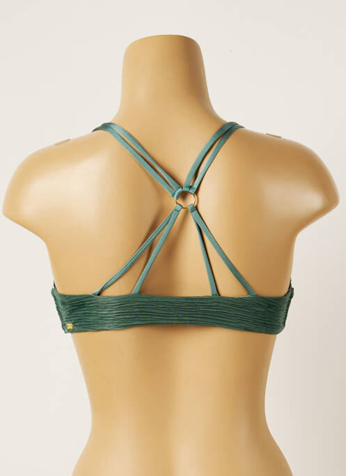 Haut de maillot de bain vert BANANA MOON pour femme