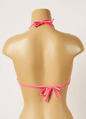 Haut de maillot de bain stretch haut soutien-gorge avec mousse de rembourrage amovible rose BANANA MOON femme