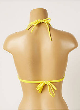 Haut de maillot de bain stretch haut soutien-gorge avec mousse de rembourrage amovible bleu BANANA MOON femme
