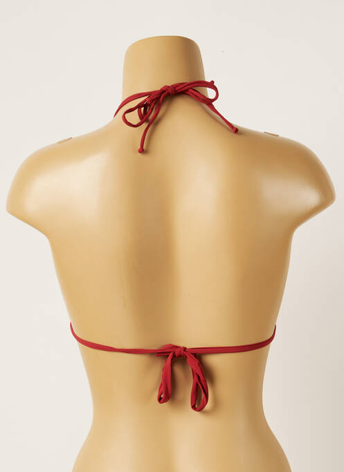 Haut de maillot de bain stretch haut soutien-gorge avec mousse de rembourrage amovible orange BANANA MOON femme