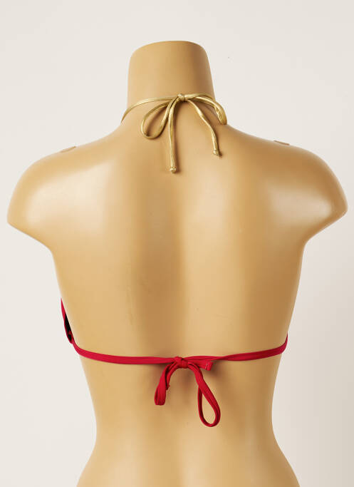 Haut de maillot de bain rouge BANANA MOON pour femme