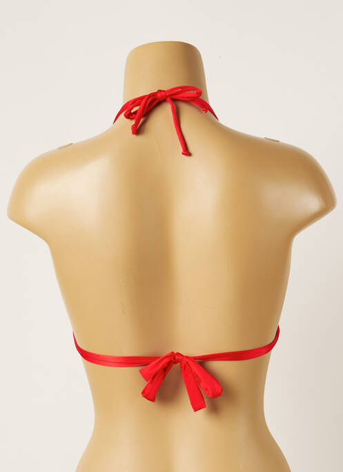Haut de maillot de bain rouge BANANA MOON pour femme