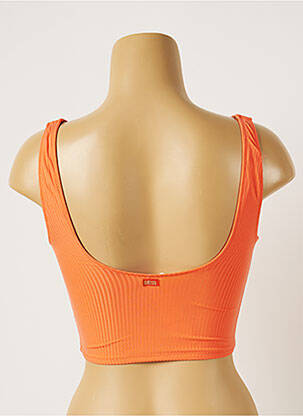 Haut de maillot de bain stretch brassieres orange BANANA MOON femme