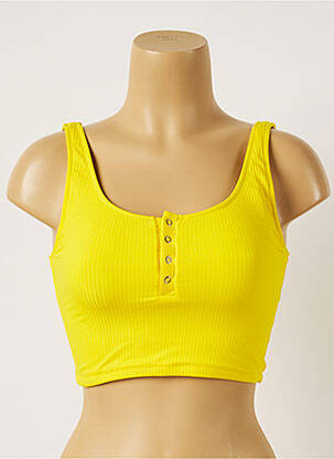 Haut de maillot de bain stretch brassieres jaune BANANA MOON femme