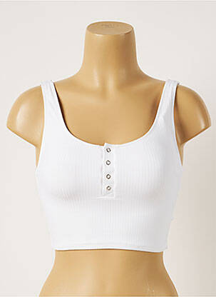 Haut de maillot de bain stretch brassieres blanc BANANA MOON femme