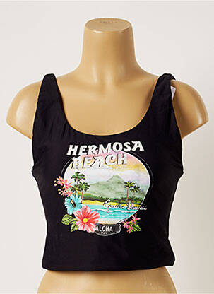 Haut de maillot de bain stretch noir BANANA MOON femme