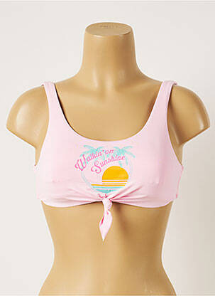 Haut de maillot de bain stretch brassieres rose BANANA MOON femme